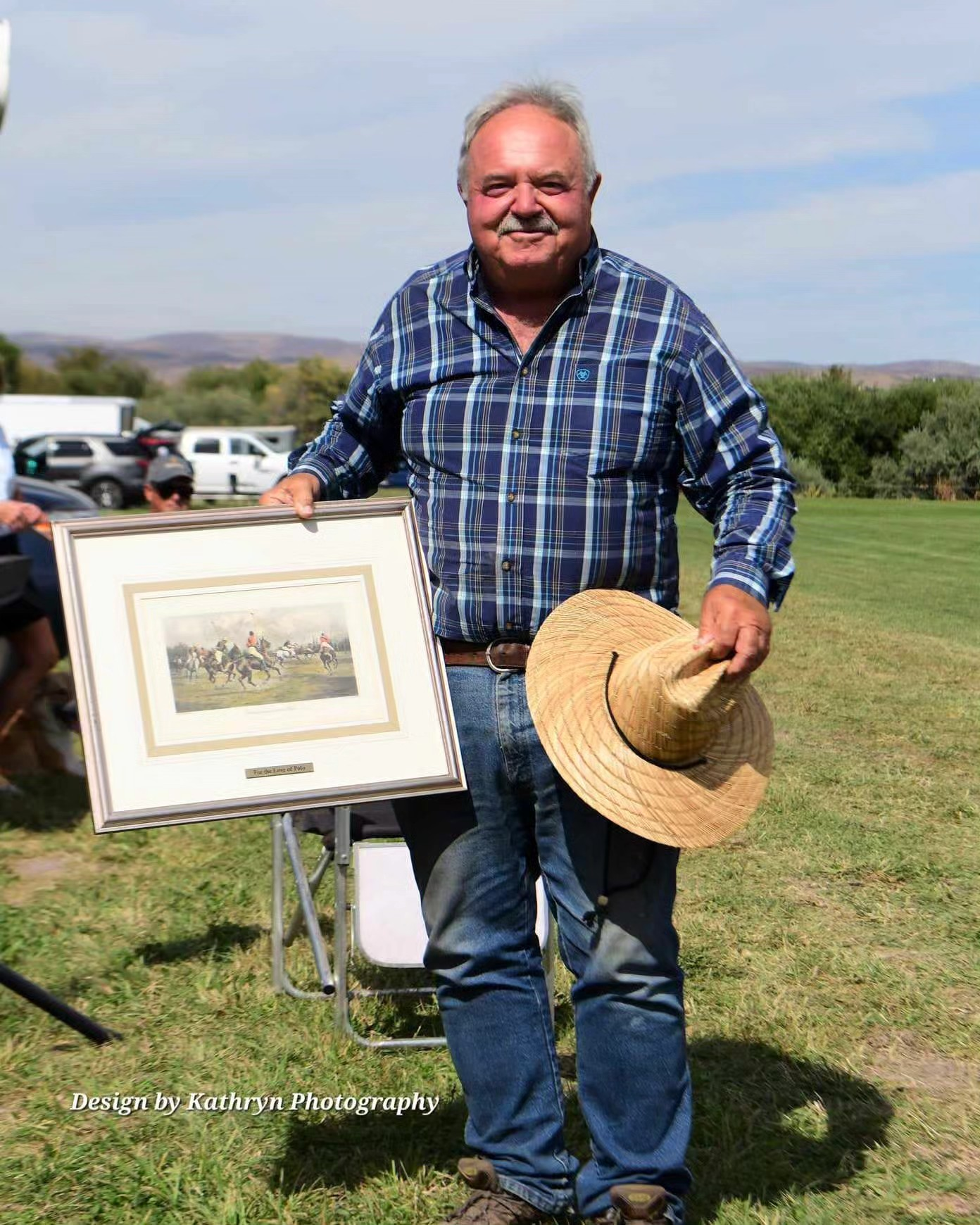 George Dill, owner of La Conner Polo Club
